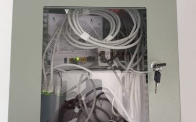  Kamery, NAS a rack do technické místnosti